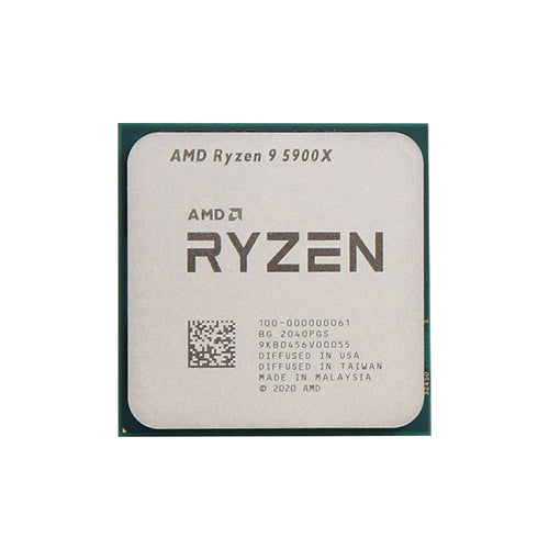 100-100000061WOF AMD Ryzen 9 5900X 12-Core 3.7GHz 64MB L3 Cache Socket ...