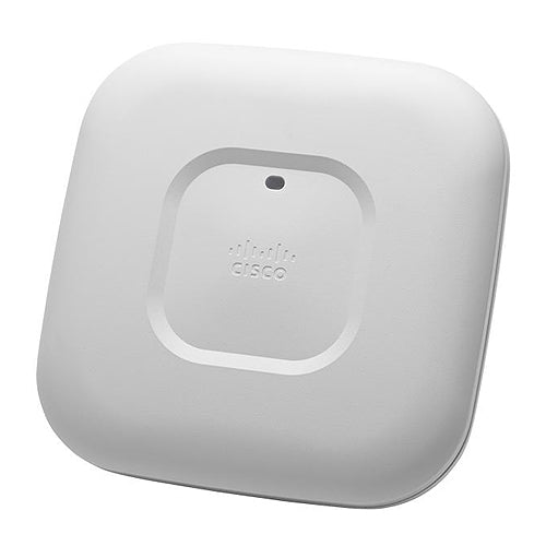 AIR-CAP2702I-E-K9 - Cisco Aironet 2700 Series 2702i IEEE 802.11ac Dual-Band 2.4/5GHz 1.3Gbit/s 1 x Port PoE 1000Base-T + 1 x Port 1GbE Internal Antennas Wireless Access Point