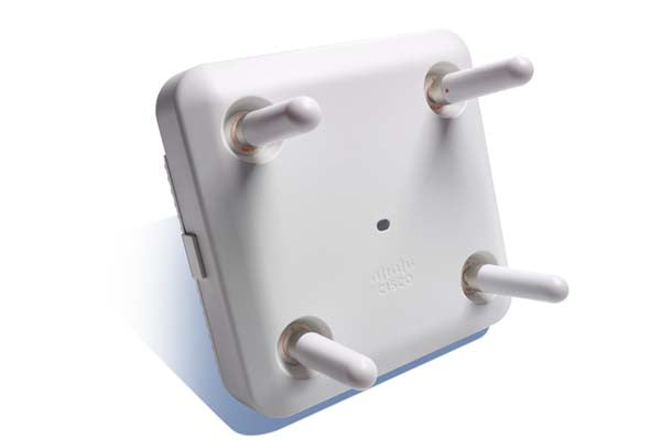 AIR-AP2802E-A-K9 - Cisco Aironet 2800 Series AP2802E IEEE 802.11ac Dual-Band 5.2Gbit/s 5GHz 2 x Port PoE 1000Base-T + 1 x Management Port RJ-45 4 x External Antennas Wireless Access Point
