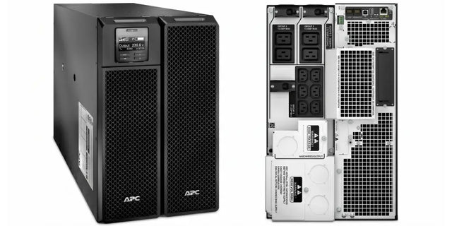 SRT8KXLI APC Smart-UPS SRT 8000VA 8000-Watts 230V 50-60Hz 6 IEC 60320 C13 / 3 IEC Jumpers / 4 IEC 60320 C19 Outlets Double Conversion Online UPS