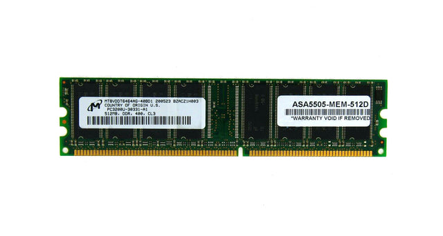 ASA5505-MEM-512D - Cisco 512MB DRAM Module for Asa5505 Series