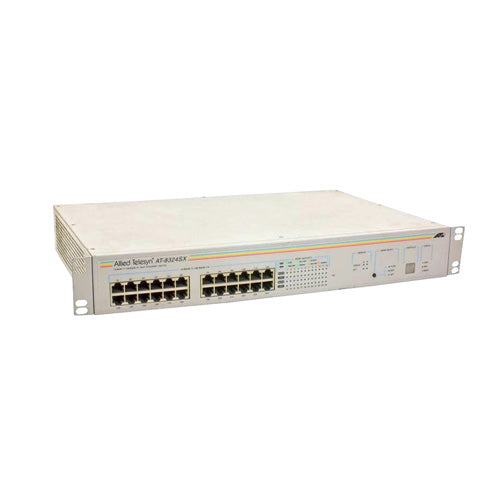 AT-8324SX-50 Allied Telesis 8300 Series 24 x Ports 10/100Base-TX + 2 x Expansion Slots Layer 3 Managed Fast Ethernet Stackable Network Switch