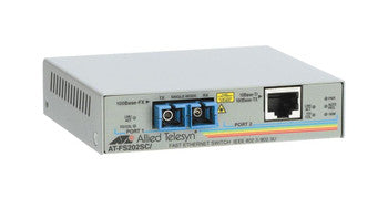 Allied Telesis - AT-FS202SC/FS3-10 - Copper to Fiber 1x RJ-45 1x SC 10/100Base-TX Media Converter
