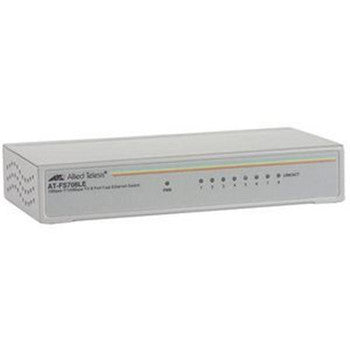 Allied Telesis - AT-FS708LE-10 - 8-Ports Unmanaged 10/100 Ethernet Switch with External Power Supply