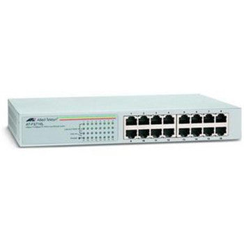 Allied Telesis - AT-FS716L-10 - 10/100TX 16-Ports Unmanaged Eco-friendly Fast Ethernet Switch