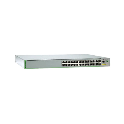 AT-FS970M/24PS-30 Allied Telesis FS970M Series 24 x Ports 10/100Base-TX PoE+ + 2 x Ports SFP Combo Layer 3 Managed Fast Ethernet Network Switch