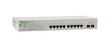 Allied Telesis - AT-GS950/10PS-10 - 8x10/100/1000t Wbsmrt Switch W 2sfp Combo