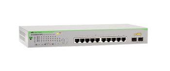 Allied Telesis - AT-GS950/10PS-10 - 8x10/100/1000t Wbsmrt Switch W 2sfp Combo