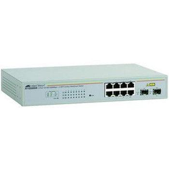 Allied Telesis - AT-GS950/8-10 - 8-Ports 10/ 100/ 1000Base-T Gigabit Websmart Switch Plus 2 SFP Slots