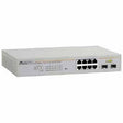 Allied Telesis - AT-GS950/8POE-10 - 8-Ports Gigabit Websmart PoE Switch with 2 SFP
