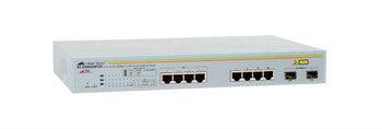 Allied Telesis - AT-GS950/8POE - Switch GS950 8-Ports 10/ 100/ 1000Base-TX / 2x10/100/1000TX SFP PoE