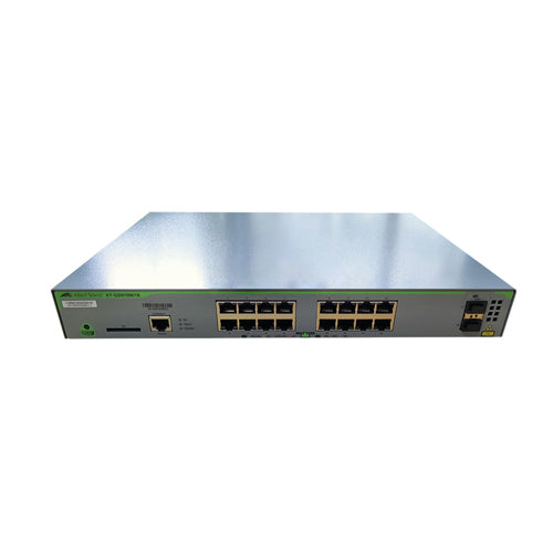 AT-GS970M/18-40 Allied Telesis CentreCOM GS970M Series 16 x Ports 1000Base-T + 2 x Ports SFP Rack-mountable Layer 3 Managed Gigabit Ethernet Network Switch