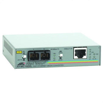 Allied Telesis - AT-MC102XL-90K - Media Converter Fast Ethernet 100Mbps External
