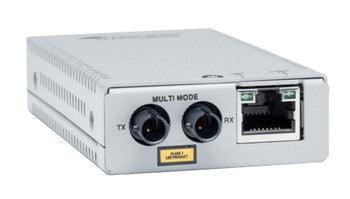 Allied Telesis - AT-MMC2000/ST-960 - MMC2000/ST 1x Network RJ-45 1 x ST Ports Multi-mode Gigabit Ethernet 10/100/1000Base-T 1000Base-SX Wall Mountable Ra