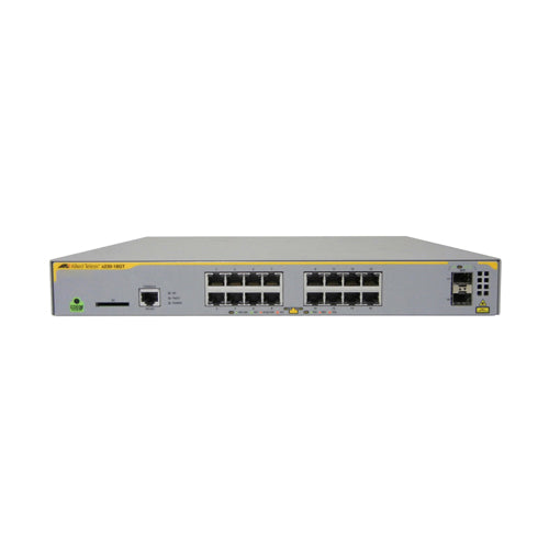 AT-X230-18GT Allied Telesis x230 16 x Ports 1000Base-T + 2 x Ports SFP Layer 3 Managed Rack-Mountable Gigabit Ethernet Network Switch