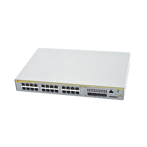 AT-X230-28GT-40 Allied Telesis x230 Series 24 x Ports 1000Base-T + 4 x Ports SFP Rack-mountable Layer 3 Managed Gigabit Ethernet Network Switch