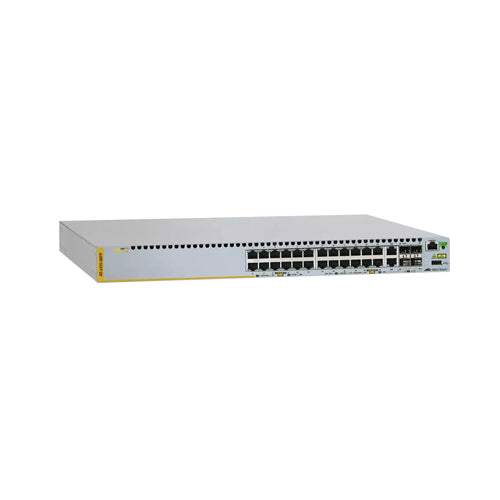 AT-X310-26FP-40 Allied Telesis x310 Series 24 x Ports 10/100Base-T PoE+ + 2 x SFP Combo + 2 x GE Stacking Ports 1U Rack-mountable Layer 3 Managed Fast Ethernet Stackable Network Switch