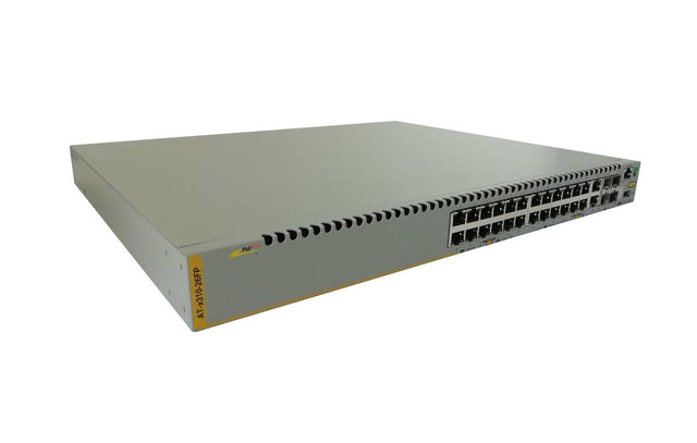 AT-X310-26FP-N1 - Allied Telesis x310 AT-X310-26FP 24 x Ports PoE+ 100Base-T + 2 x Ports Combo SFP Layer 3 Managed Stackable Fast Ethernet Network Switch