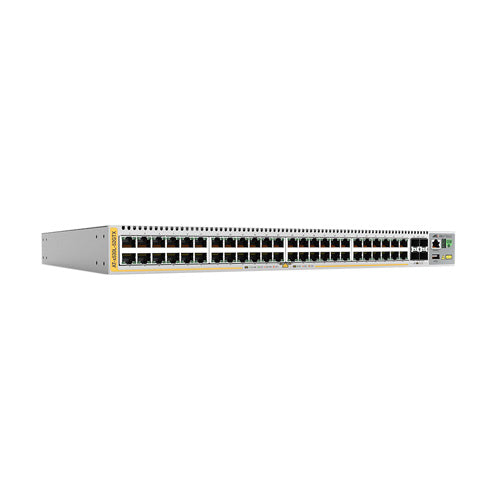 AT-X530L-52GTX-90 Allied Telesis x530L AT-X530L-52GPX 48 x Ports 1000Base-T + 4 x Ports SFP+ Layer 3 Managed Rack-mountable Stackable Gigabit Ethernet Network Switch