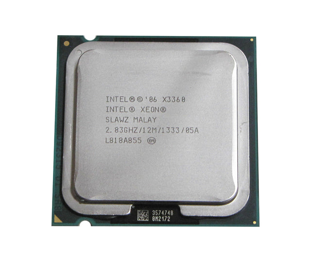 AT80569KJ073N - Intel Xeon X3360 Quad-core (4 Core) 2.83GHz 1333MHz FSB 12MB L2 Cache Socket LGA775 Processor