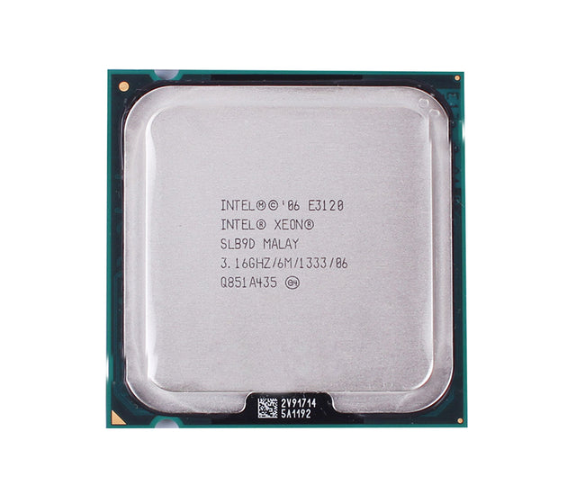AT80570KJ0876M - Intel Xeon E3120 Dual-core (2 Core) 3.16GHz 1333MHz FSB 6MB L2 Cache Socket LGA775 Processor