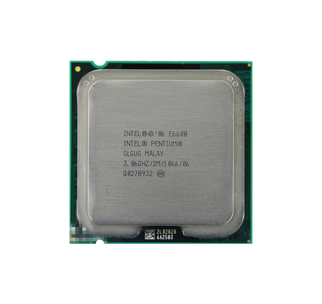 AT80571PH0832ML - Intel Pentium E6600 Dual-core (2 Core) 3.06GHz 1066MHz FSB 2MB L3 Cache Socket LGA775 Processor
