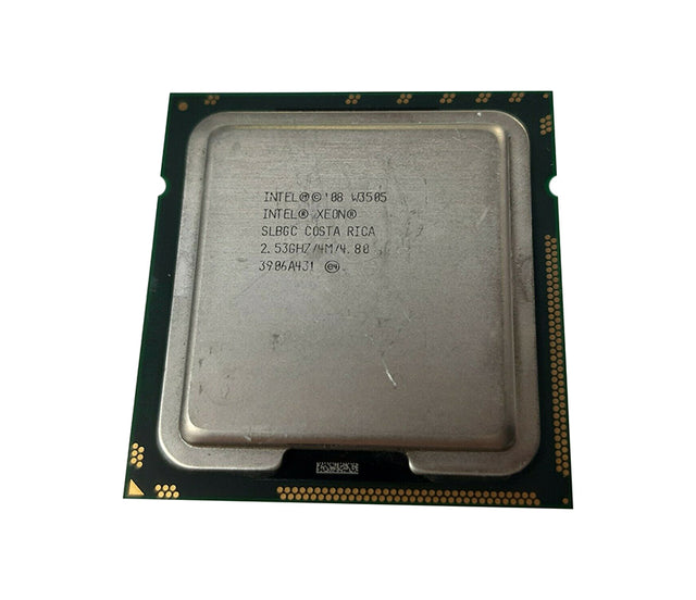 AT80601002865AA - Intel Xeon W3505 Dual-core (2 Core) 2.53GHz 4.8GT/s QPI 4MB L3 Cache Socket FCLGA1366 Processor