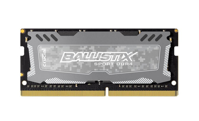 BLS16G4S240FSD Crucial Ballistix Sport LT 16GB PC4-19200 DDR4-2400MHz non-ECC Unbuffered CL16 260-Pin SoDimm 1.2V Memory Module