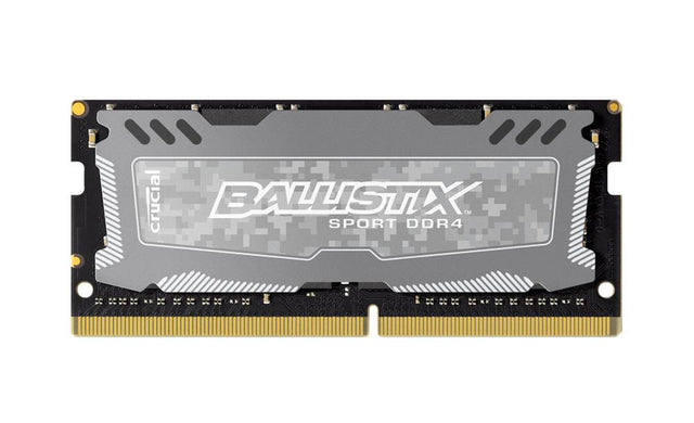 BLS8G4S240FSD Crucial Ballistix Sport LT 8GB PC4-19200 DDR4-2400MHz non-ECC Unbuffered CL16 260-Pin SoDimm 1.2V Memory Module