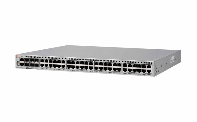 BR-VDX6710-54-F - Brocade VDX 6710 48 x Ports RJ-45 10/100/1000Base-T + 6 x Expansion Slot SFP+ Layer 2 1U Rack-mountable Gigabit Ethernet Network Switch