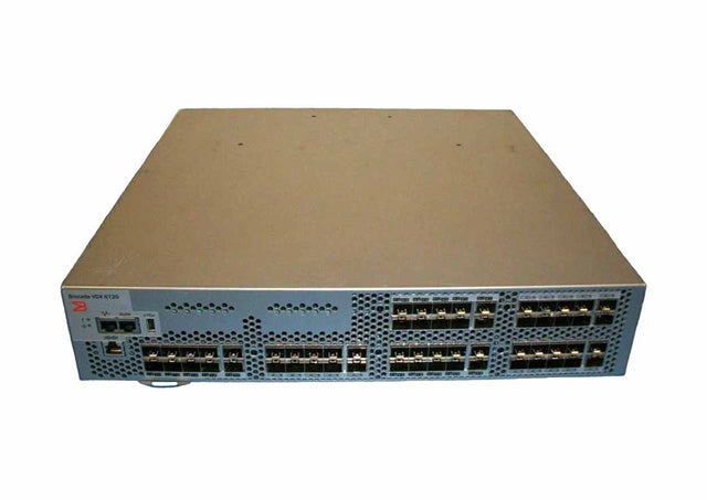 BR-VDX6720-60-R - Brocade VDX 6720 60 x Ports SFP+ Layer 2 2U Rack-mountable Back-to-Front Airflow Ethernet Switch
