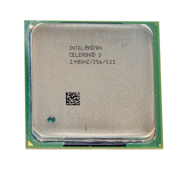 BX80546RE2400C Intel Celeron D 320 2.40GHz 533MHz FSB 256KB L2 Cache Socket PPGA478 Desktop Processor