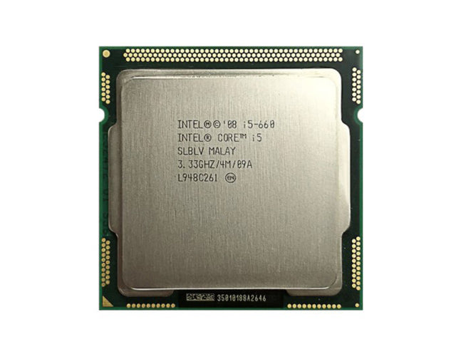 BX80616I5660 - Intel Core i5-660 Dual Core 3.33GHz 2.50GT/s DMI 4MB L3 Cache Socket FCLGA1156 Desktop Processor