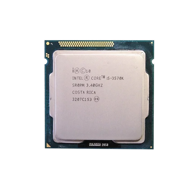 BX80637153570K - Intel Core i5-3570K 4-Core 3.40GHz 5GT/s DMI 6MB L3 Cache Socket FCLGA1155 Processor