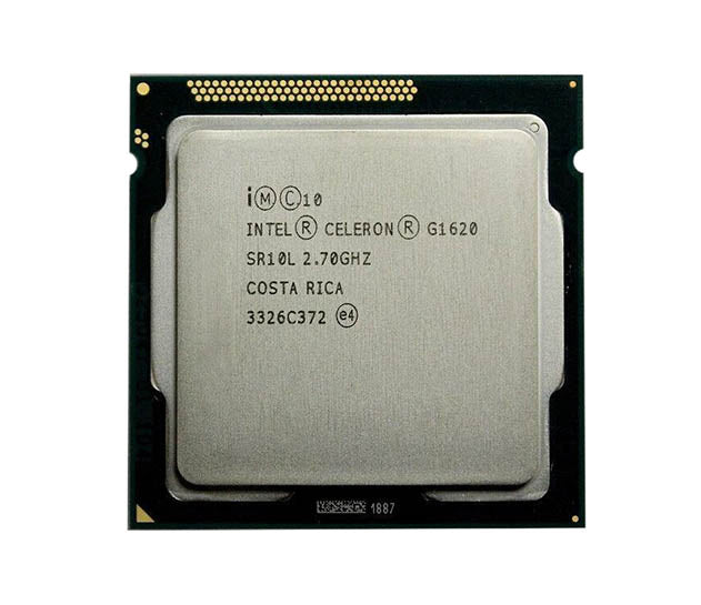 BX80637G1620 - Intel Celeron G1620 Dual Core 2.70GHz 5.00GT/s DMI 2MB L3 Cache Socket FCLGA1155 Desktop Processor