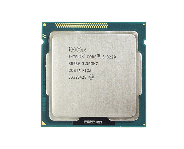 BX80637I53220 - Intel Core i3-3220 2-Core 3.30GHz 5GT/s DMI 3MB L3 Cache Socket LGA1155 Processor