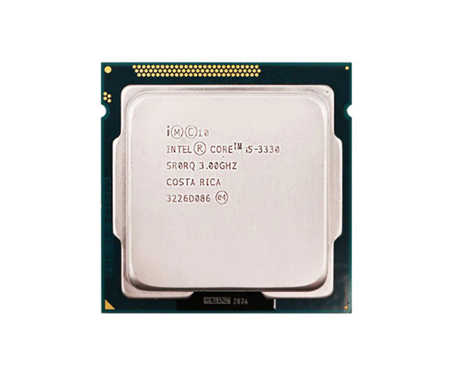 BX80637I53330 - Intel Core i5-3330 Quad Core 3.00GHz 5.00GT/s DMI 6MB L3 Cache Socket FCLGA1155 Desktop Processor