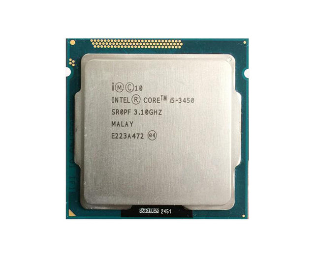 BX80637I53450 - Intel Core i5-3450 Quad Core 3.10GHz 5.00GT/s DMI 6MB L3 Cache Socket FCLGA1155 Desktop Processor