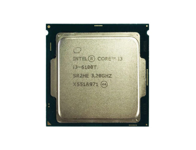 BX80662I36100T - Intel Core i3-6100T Dual Core 3.20GHz 8.00GT/s DMI3 3MB Smart Cache Socket FCLGA1151 Processor