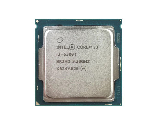 BX80662I36300T - Intel Core i3-6300T Dual Core 3.30GHz 8.00GT/s DMI3 4MB L3 Cache Socket FCLGA1151 Desktop Processor