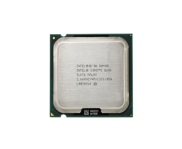 BXC80580Q8400 - Intel Core 2 Quad Q8400 Quad-core (4 Core) 2.66GHz 1333MHz FSB 4MB L2 Cache Socket LGA775 Processor