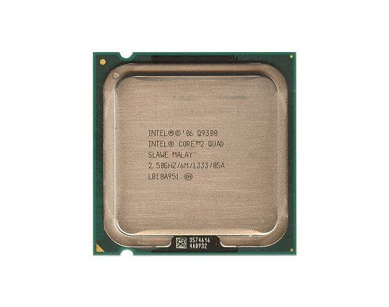 BXC80580Q9300 - Intel Core 2 Quad Q9300 Quad-core (4 Core) 2.50GHz 1333MHz FSB 6MB L2 Cache Socket LGA775 Processor