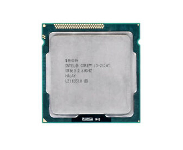 BXC80623I32120T - Intel Core i3-2120T Dual Core 2.60GHz 5.00GT/s DMI 3MB L3 Cache Socket FCLGA1155 Desktop Processor