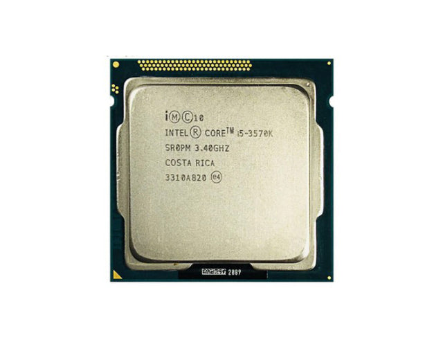 BXC80637I53570K - Intel Core i5-3570K Quad Core 3.40GHz 5.00GT/s DMI 6MB L3 Cache Socket FCLGA1155 Desktop Processor