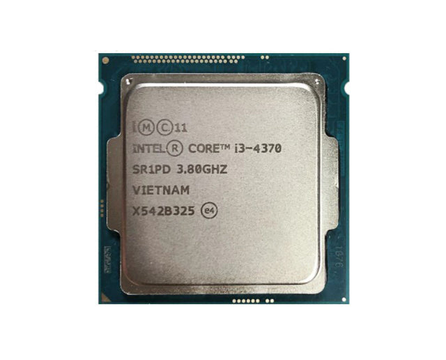 BXC80646I34370 - Intel Core i3-4370 Dual Core 3.80GHz 5.00GT/s DMI2 4MB L3 Cache Socket FCLGA1150 Processor