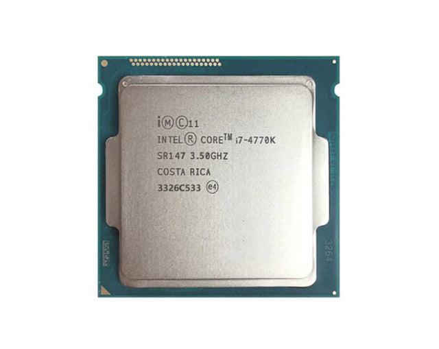BXF80646I74770K - Intel Core i7-4770K Quad Core 3.50GHz 5.00GT/s DMI2 8MB L3 Cache Socket FCLGA1150 Desktop Processor