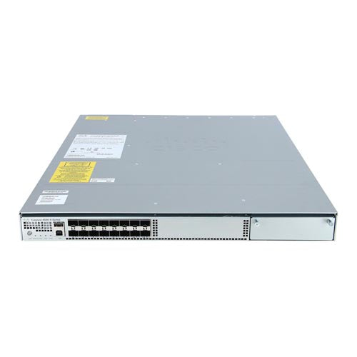 C1-C4500X-F-16SFP+ Cisco One Catalyst 4500-X Series 4500X-F-16SFP+ 16 x SFP+ Ports 10GBase-X Layer 3 Managed Rack-mountable Back to Front Airflow Gigabit Ethernet Network Switch