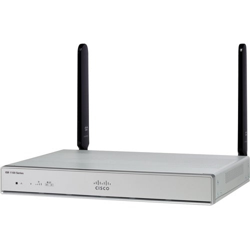 C1113-8PMWE - Cisco 1100 Series 108.34Mb/s IEEE 802.11ac 8 x Ports RJ-45 LAN + 4 x Ports PoE RJ-45 LAN + 2 x Ports PoE+ RJ-45 LAN Rack-mountable 2 x Antennas Wireless Integrated Services Router