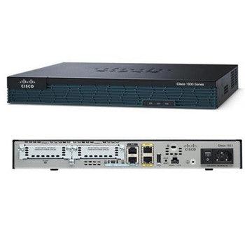 Cisco - C1921-3G-V-SEC/K9 - 1921 Integrated Services Router 2 Ports Management Port PoE Ports 2 Slots Gigabit Ethernet 1U Rack-mountable Wall Mountable (R