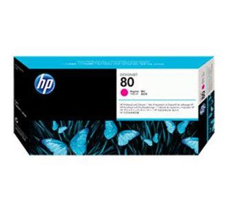 HP - C4822ABIN2 - 80 Magenta Printhead/Cleaner Magenta Inkjet 1 Pack Retail